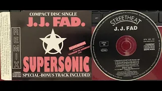 J.J. FAD ( 3. Supersonic ( Original 12" Version ) *RARE* ) Eazy-E Dr. Dre DJ Yella N.W.A CD Single