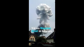 Deadly chemical park blast in Germany