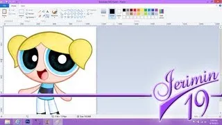 PPG: Bubbles MS Paint (Speed Paint)