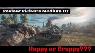 Vickers Medium Mk. III Review and Gameplay - World of Tanks Console ( PS4 - Xbox )