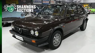 1980 Alfa Romeo Alfasud Ti Hatchback - 2023 Shannons Autumn Timed Online Auction