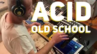 Acid Old school [long live set] #behringer #td3 #rd6 #ms1