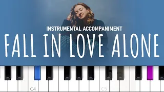 Fall In Love Alone ~ Stacey Ryan (Instrumental Accompaniment piano tutorial)