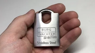 (227) BURG Wachter Delta 660/40 Padlock Picked Accidentally