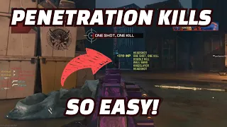 HOW TO GET *EASY* LMG PENETRATION KILLS! (EASIEST SPOT)!