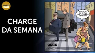 A charge da semana: Flávio Dino na Maré sem escolta | #eo