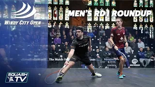 Squash: Windy City Open 2020 - Men's Rd 1 Roundup