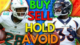 BUY/SELL/HOLD/AVOID: DYNASTY RUNNING BACKS for 2024 Dynasty Fantasy Football!