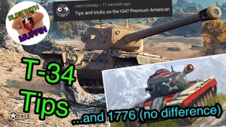 Tips and Tricks T34 in WOT Blitz