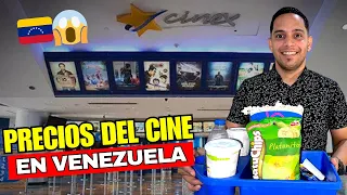 Los Increíbles Precios de IR AL CINE en Venezuela 😱🇻🇪