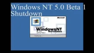 Windows NT 5.0 2000 Beta 1, 2, 3 Startup and Shutdown Sounds