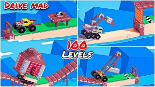 Fancade - Drive Mad 🚕| Level 1-100 🤩|| Full Level Gameplay | E.P.NO.55 |