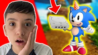 CONSEGUIMOS UM DREAMCAST E O MELHOR JOGO DO SONIC!!