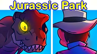 Friday Night Funkin' VS Jurassic Park: T-Rex Breakout | Tyrannosaurus/Dinosaurs (Perfect Hard 🎶⚡)