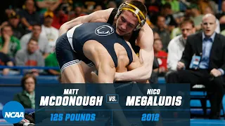 Matt McDonough vs Nico Megaludis: 2012 NCAA title (125 lbs.)