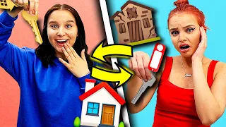 1 Tag ZIMMER TAUSCHEN mit Schwester 😩🏡  (ich finde ihre Geheimnisse!) - Celina