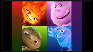 Disney-Pixar Elemental TV Spots Music: Hot N Cold and 13 Movie Posters