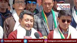 We urge people of Ladakh to vote to save the Identity of Ladakh : Congress Candidate Tsering Namgyal