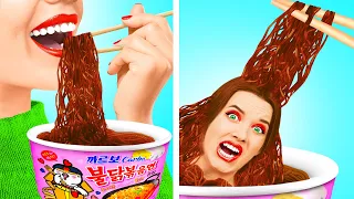 If Food were People | Funny Situations by BooBoom Challenge