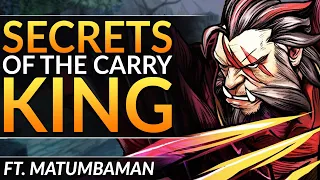 Why MATUMBAMAN is a CARRY MONSTER: CRAZY Lycan Tips and Tricks - Dota 2 Guide