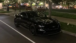 LATE NIGHT MUSTANG GT CITY POV DRIVE 🌃