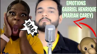 FIRST TIME REACTING TO-Emotions | Gabriel Henrique (Mariah Carey) O.M.G