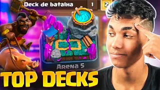 TOP MELHORES DECKS PARA ARENA 5 NO CLASH ROYALE