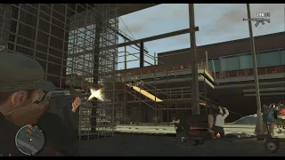 GTA IV - "Deconstruction for Beginners" but with more allies and enemies NPC (SimpleGangWar mod)