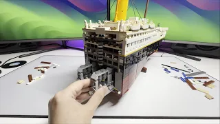 How to build the Lego Titanic - Longest Lego set EVER!