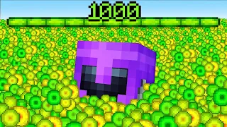 I Reached 1000 LEVELS In Minecraft Hardcore