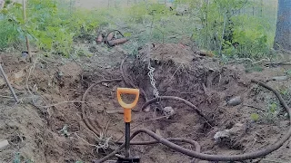 “Медный кабель в лесу” Выкопал и забрал!!!