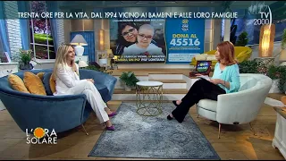 L'Ora Solare (TV2000) 10 maggio 2024 - Lorella Cuccarini, Santo Mazzarisi e Elisa Lorenzani