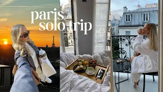 my first ever solo trip | exploring Paris, reading in parks & going to cafés