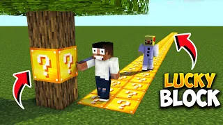 Minecraft, But Everything I Touch turns to Lucky bloc || Minecraft Mods || Minecraft gameplay