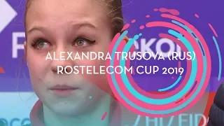 Alexandra Trusova | Ladies Short Program | Rostelecom Cup 2019 | #GPFigure