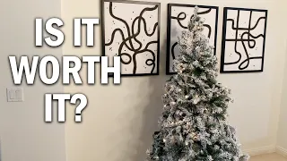 Best Choice Products 6ft Pre Lit Snow Flocked Christmas Tree Review - Is It Worth It?