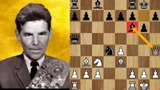 The Most Brutal Queen Sac! | Rashid Nezhmetdinov vs Oleg Chernikov (1962)