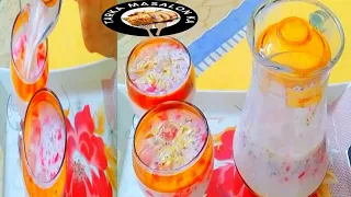 Sabudana Drink | Refreshing drink recipe by tarka masalon ka | Iftaar Special Drink