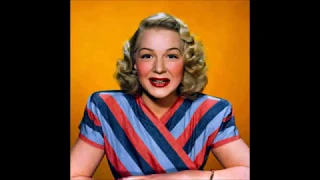 Betty Hutton - Orange Colored Sky