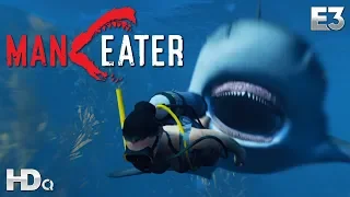 MAN EATER - E3 2018 Official Game Announcement Trailer NEW Open World Shark RPG Game  (HD)