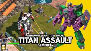 TITAN ASSAULT gameplay full ‼️ transformers earth wars gameplay