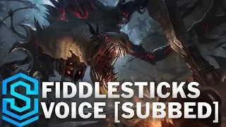 Voice - Fiddlesticks [SUBBED] - English