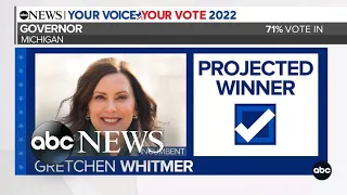 Whitmer projected to win governor race in Michigan