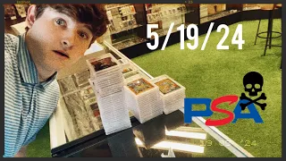 Day in the life of a 19 year old card shop owner!! (5/19/24- WORST PSA RETURN OF All TIME )