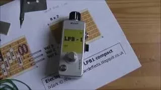 LPB1 PEDALE DE BOOST QUI RESSEMBLE AU LPB1  D' ELECTRO HARMONIX