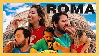 As comidas mais INCRÍVEIS da ITÁLIA 🇮🇹 | ROMA La Città Eterna