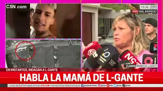 A la ESPERA de la INDAGATORIA de L-GANTE: HABLA la MADRE de CANTANTE