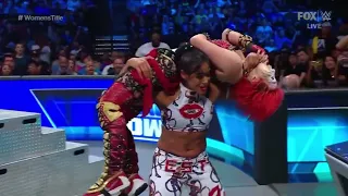 Asuka vs. Bianca Belair Women's Title Match (2/2) - WWE SmackDown 7/14/2023