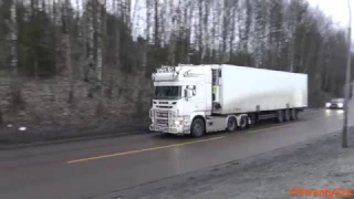 4K| Scania R620 V8 Sound