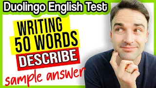 Duolingo English Test WRITING Sample Answer-  Study Lesson and Practice